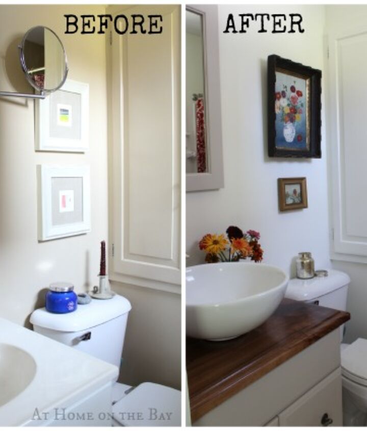 $500 Budget Bathroom Update \u202a\u200eBudgetUpgrade  Hometalk $500 Budget Bathroom Update \u202a\u200eBudgetUpgrade  Hometalk